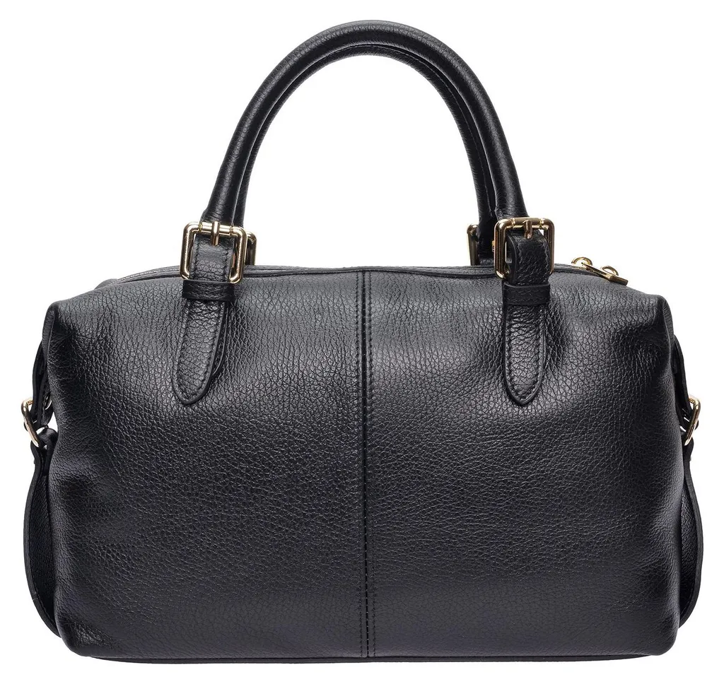 Cabas Luisa Vannini SS26 LV 1002T NERO sac à main noir en cuir chic
