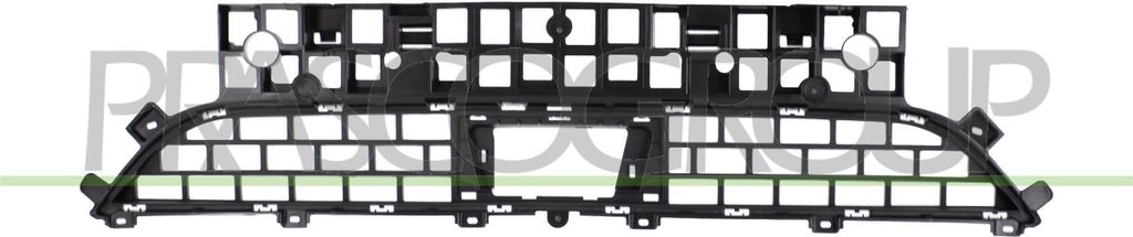 PRASCO Lüftungsgitter Grill Stoßfänger Schwarz