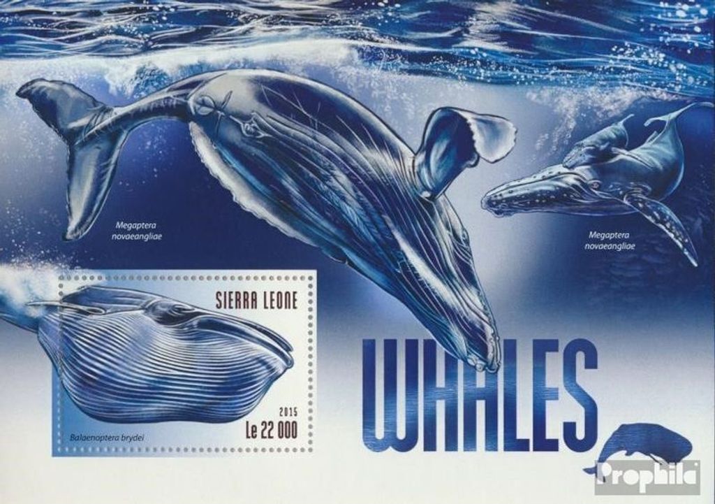 Briefmarken Sierra Leone 2015 Mi Block 812 (kompl. Ausg.) Produktbild 