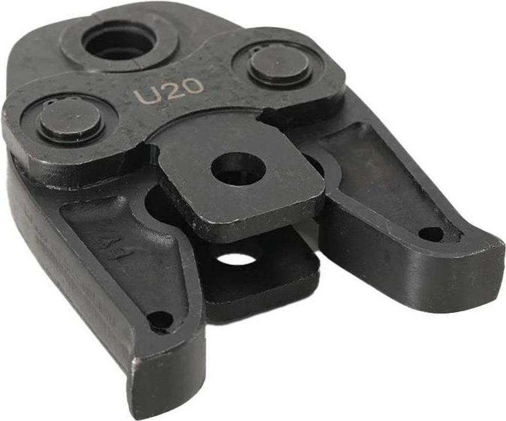 Presszange - U20 TH-Kontur - Für Verbundrohre (Alu-Verbund), PEX, PB - 20 mm - Kohlenstoffstahl - Hellblau