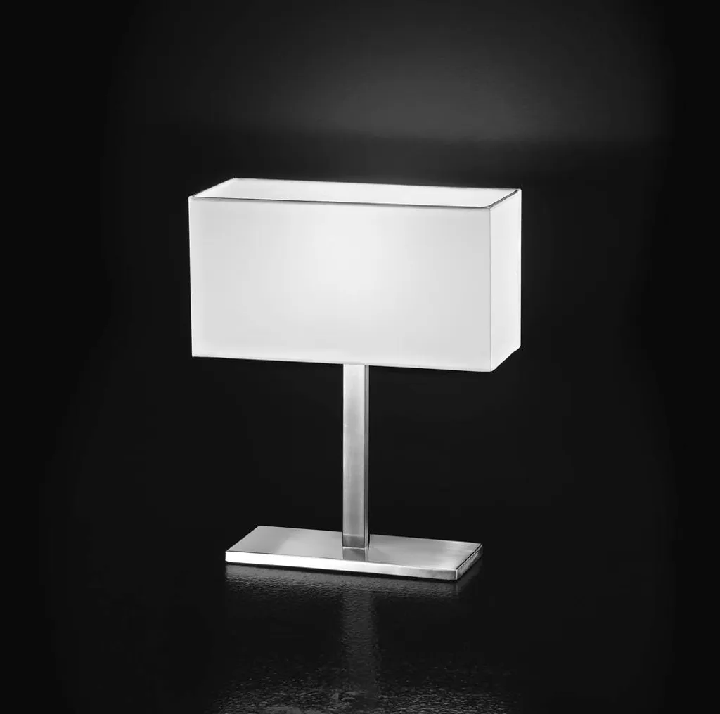 Luminaire d'Intérieur Anti-Éblouissement en Métal et Tissu Blanc E14