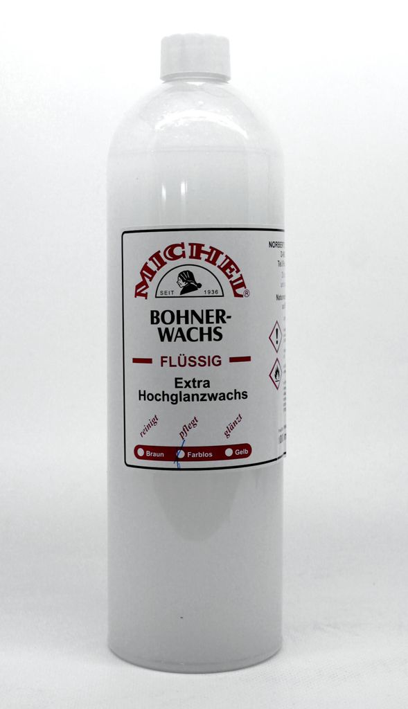 Michel Bohnerwachs Farblos 1,0L Naturwachs reinigt, pflegt Produktbild 