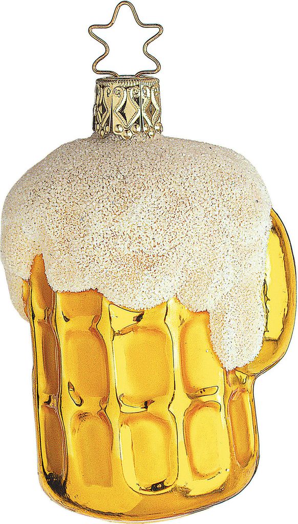 INGE-GLAS Weihnachts-Hänger Bierkrug Auf der Wiesn