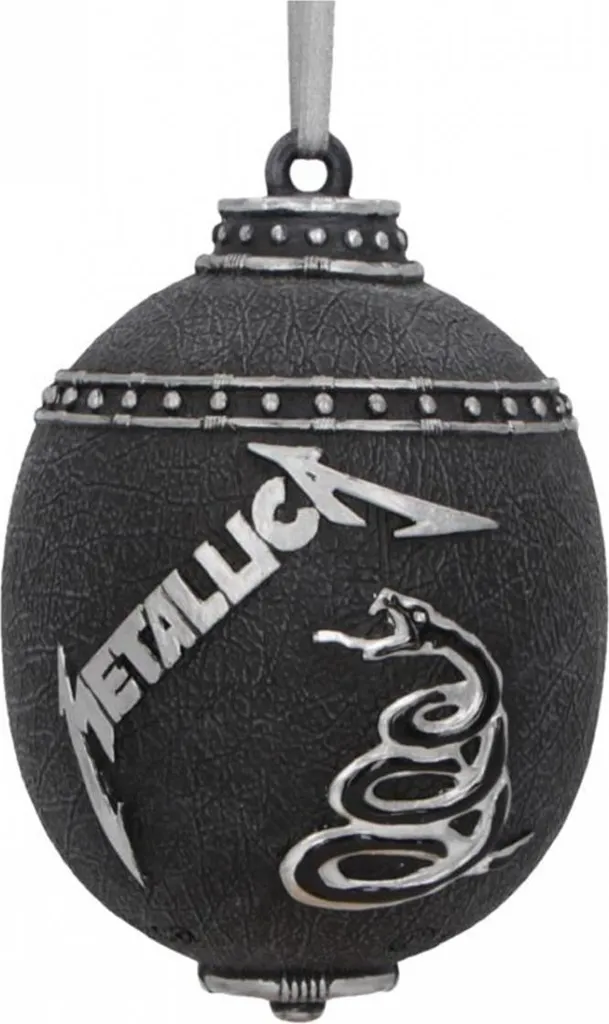 Décoration Noël Metallica Black Album - Idée Cadeau pour Fan de Rock