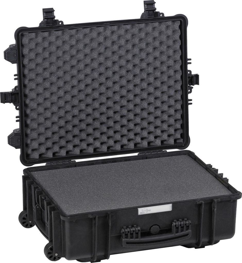 Explorer Cases 5823 Koffer schwarz mit Zupfschaum