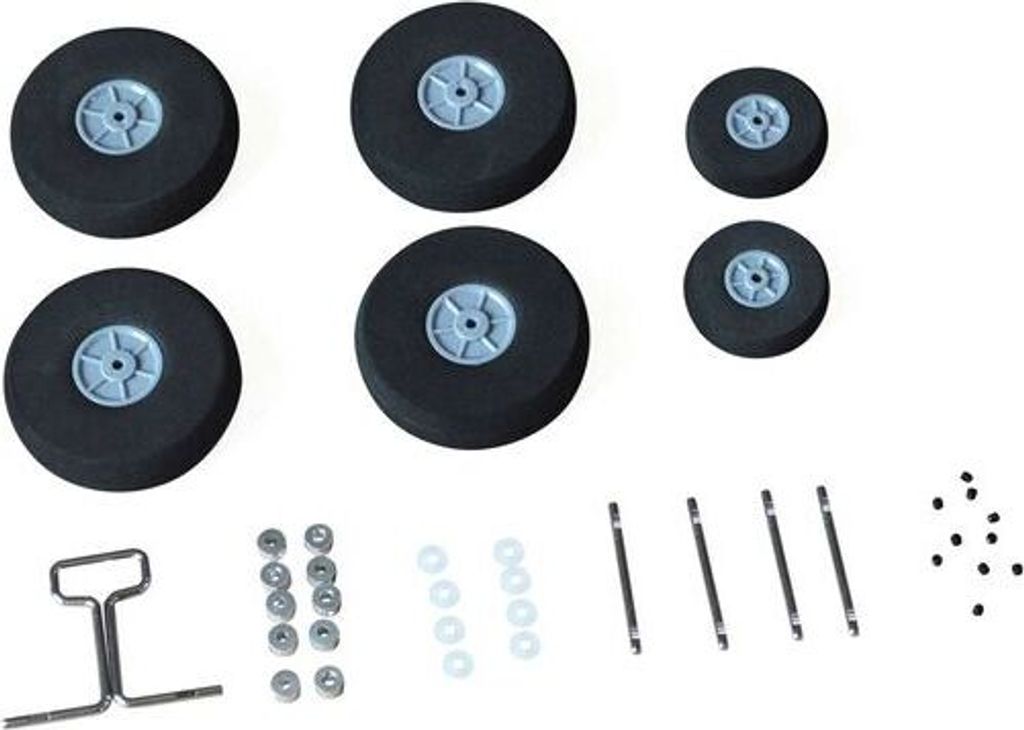 E-flite Wheel Set (Wheels and Axles): EC-1500