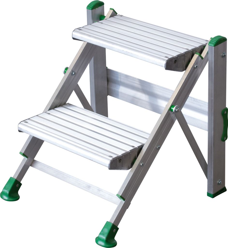 Facal Klapptreppe Plio Aluminium 2 Stufen 37x23mm Produktbild 