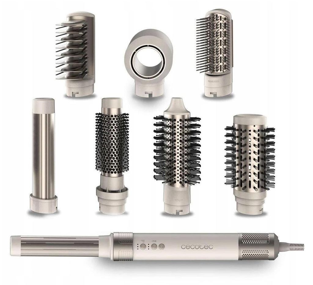 Cecotec CeramicCare AirGlam, Multistyler, Warm, Tasten, Produktbild 