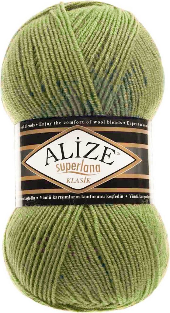 Alize Superlana Klasik 100g Strickgarn Strickwolle 25% Produktbild 