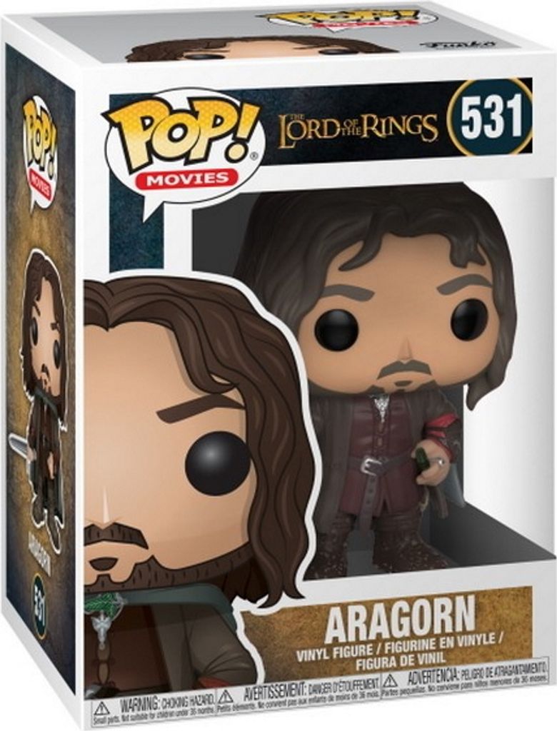 Der Herr der Ringe - Aragorn 531 - Funko Pop! - Vinyl Figur Produktbild 