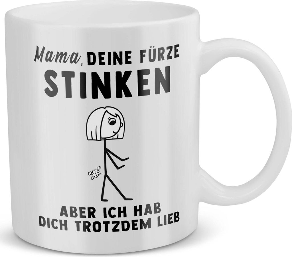 22Feels Mama Geschenk Muttertag Mutter Tasse Geburtstag Kaffeetasse Frauen Weihnachten Haferl Geschenkidee