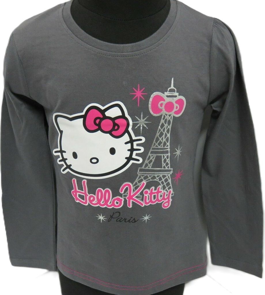 Hello Kitty - Langarmshirt, Größe 110/116