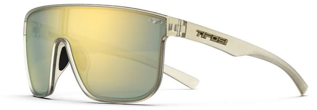 Lunettes de soleil sport Tifosi Sanctum XL coloris jaune pour cyclisme