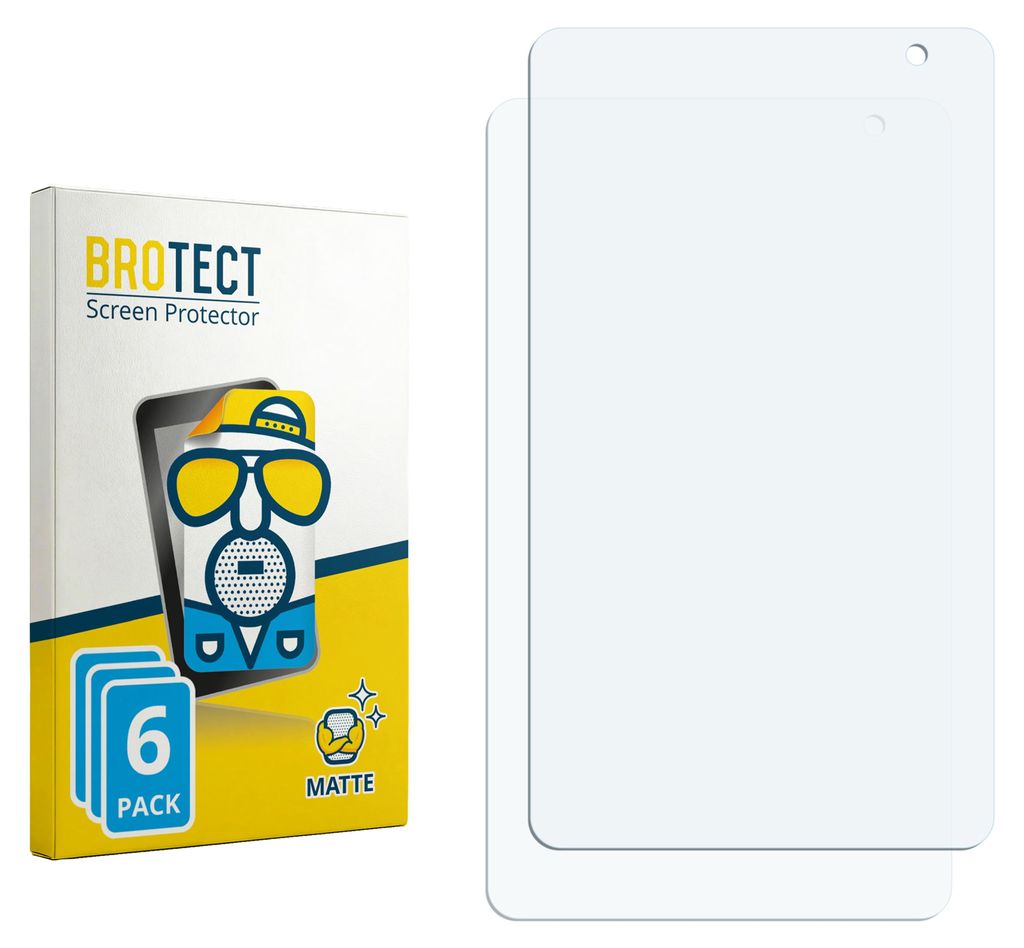 2x BROTECT Schutzfolie für Vankyo MatrixPad S7 Displayschutz Displayschutzfolie Folie Matt Entspiegelungsfolie
