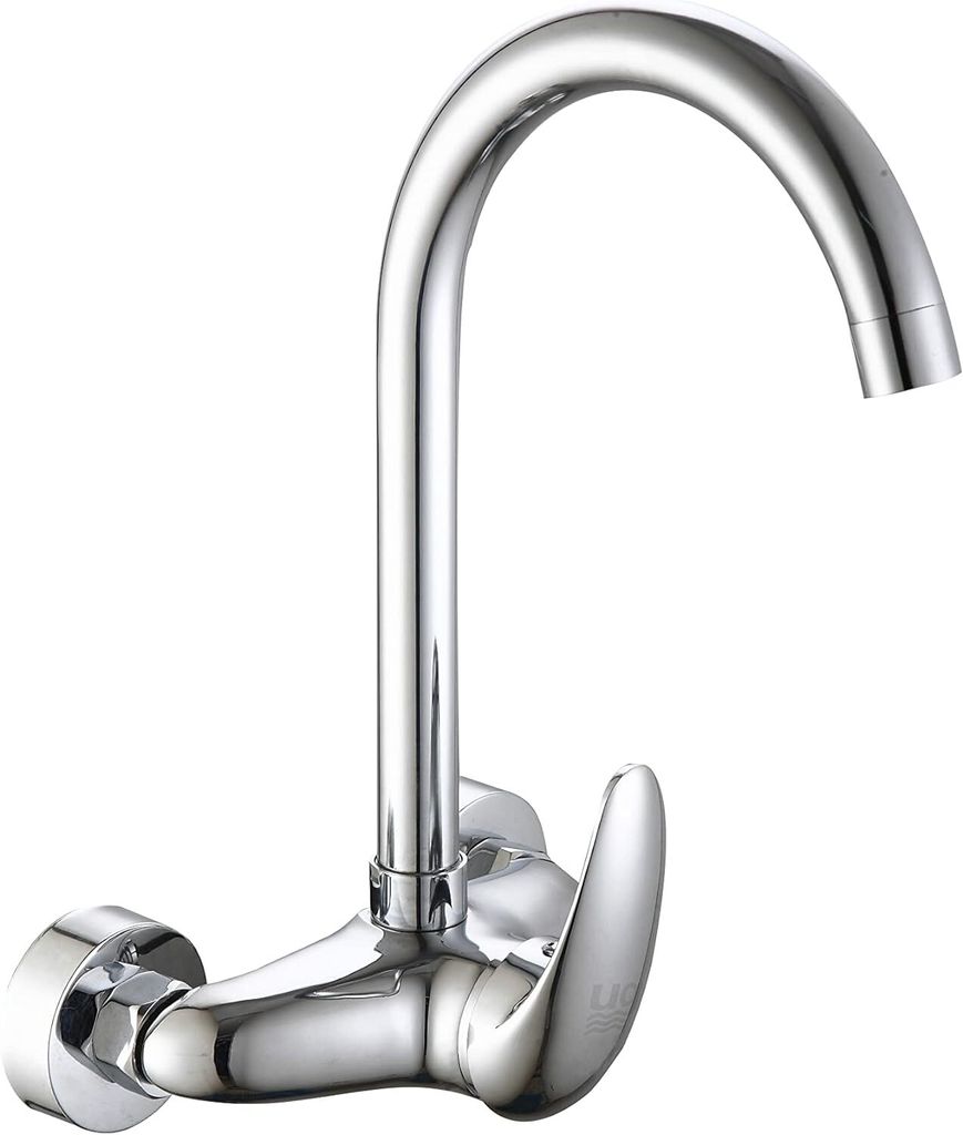 DP Bath - Wandarmatur, hoch, silberfarben