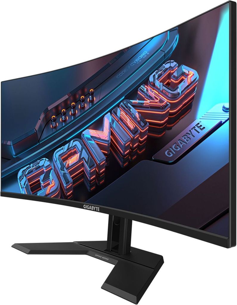 Monitor do gier Gigabyte GS34WQC, 34" SS VA WQHD 3440x1440, Zdjęcie produktu 9