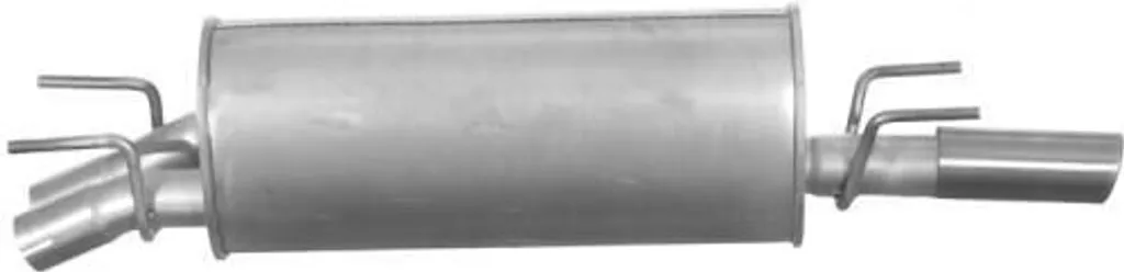 Silencieux d'échappement robuste VEGAZ OS-532 - Spécial OPEL Omega B (V94)