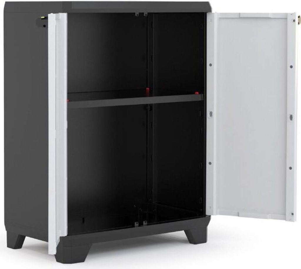 Kis Kunststoffschrank Linear Nieder 90 x 68 x 39 cm Produktbild 5