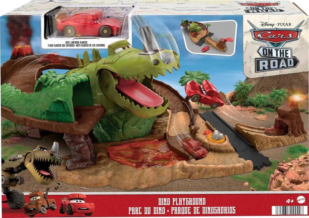 Disney Pixar Cars HNL99, Fahrzeug- & Schienen-Set, 4 Jahr(e), Kunststoff, Metall, Mehrfarbig