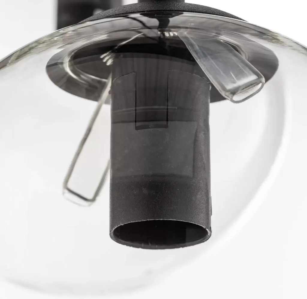 Suspension Plafonnier Multi-bras Cosmo 9 Noir et Or pour Salon - 11