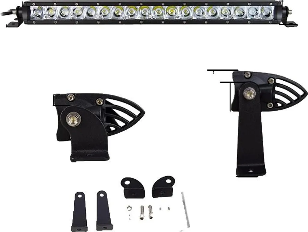Striscia LED Impermeabile IP67 20 Pollici Monofila - Luce Professionale