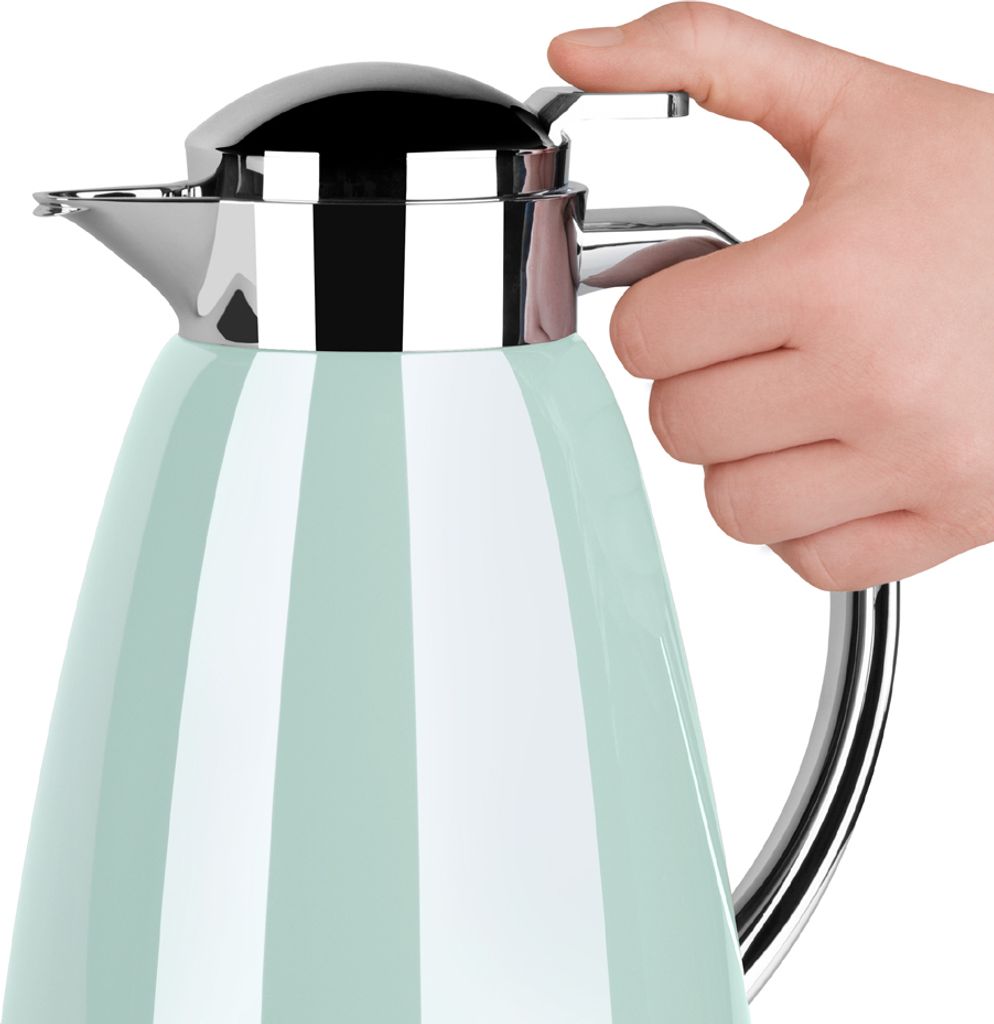 emsa Isolierkanne CAMPO 1,0 Liter pastellblau hochglänzend Produktbild 2
