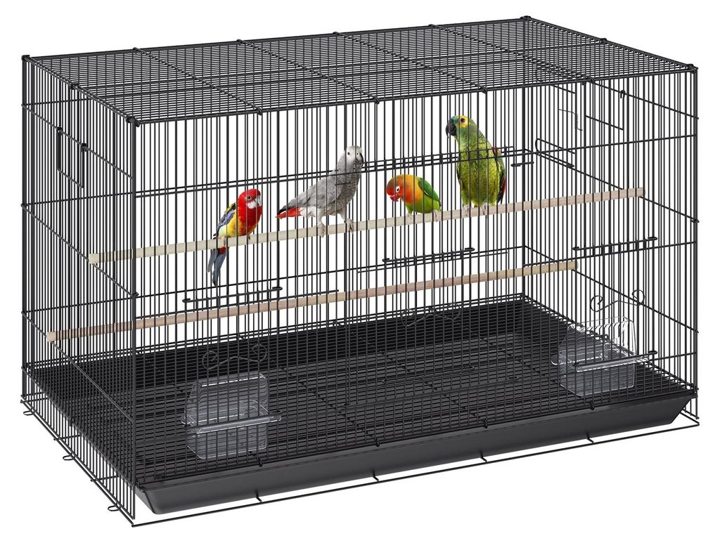 Voliera per uccelli VEVOR 76x46x45cm Gabbia per uccelli Immagine del prodotto 