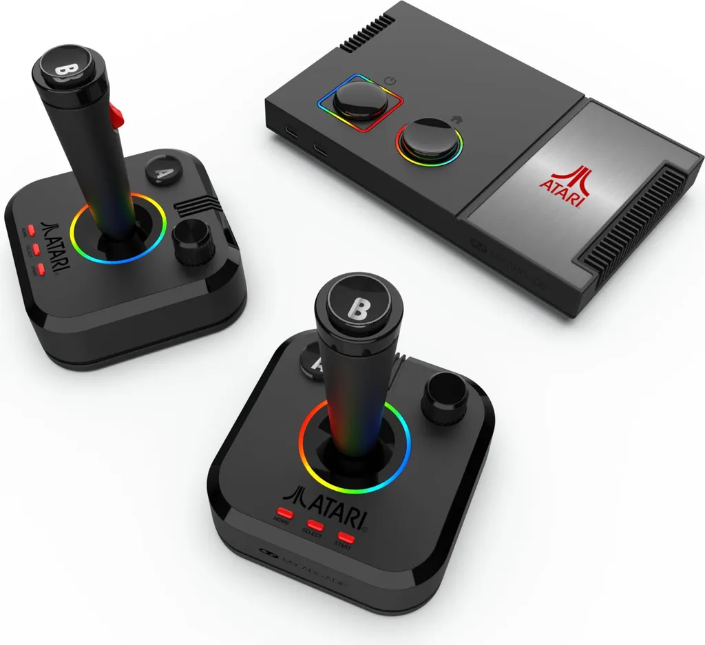 Atari GameStation Pro avec Joysticks sans Fil et 200 Jeux Inclus