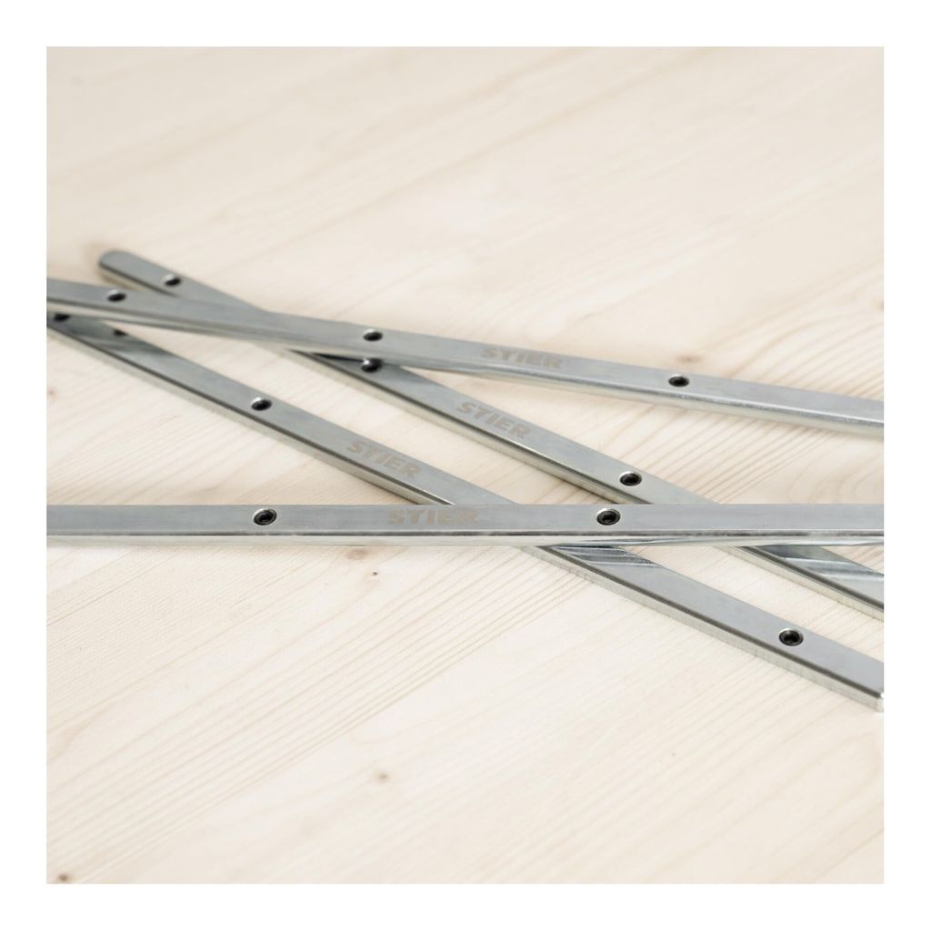 STIER Verbinder für Führungsschienen, Verbindung kompatibel mit STIER Führungsschiene 800mm, 1000mm, 1400mm, Führungsschienenverbinder, leicht ...