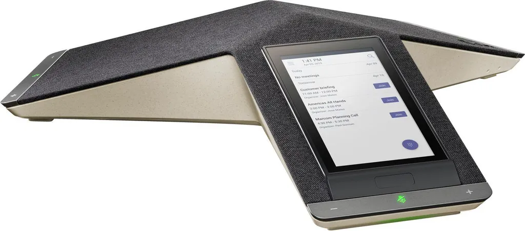 Téléphone de Conférence Trio C60 IP pour Réunions d'Équipe et Télétravail