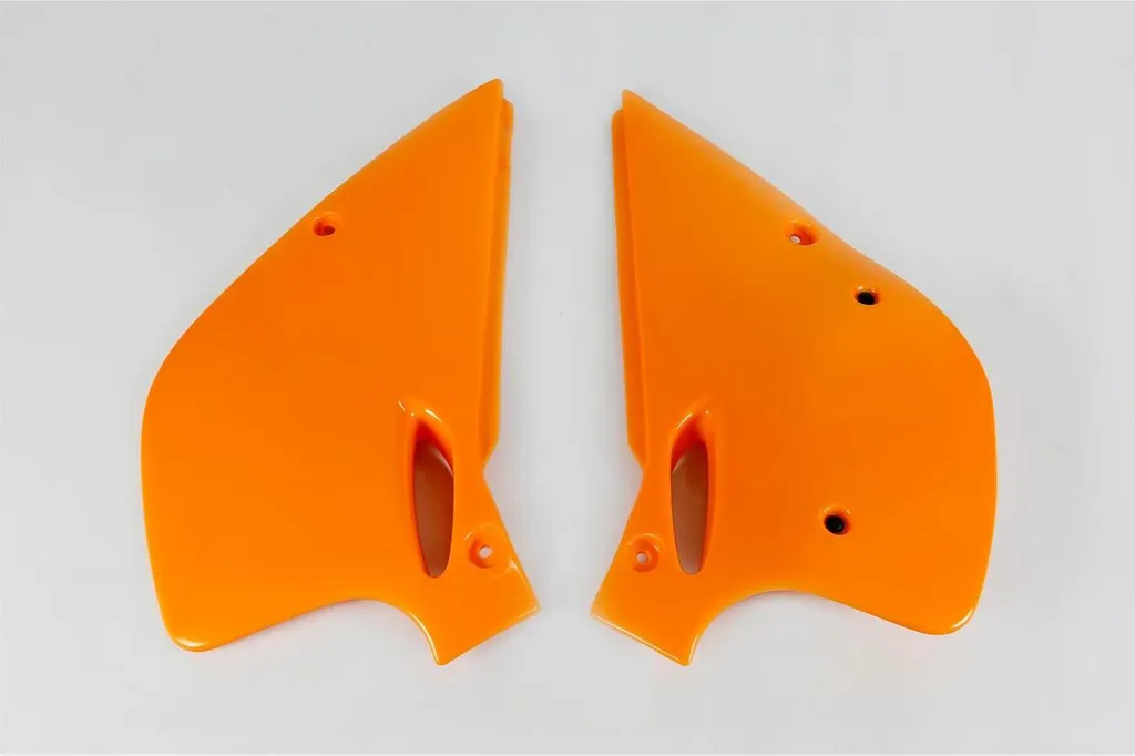 Carénage latéral orange H UFO PLAST pour KTM haute résistance aux chocs
