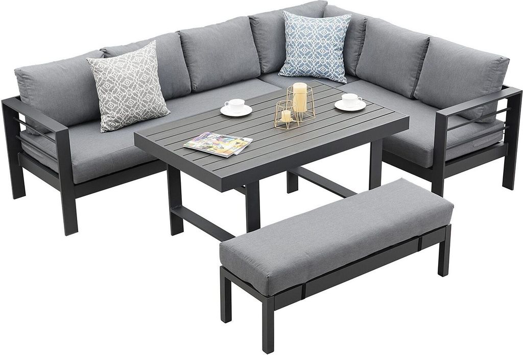 MeXo Gartenlounge-Set Gartenmöbel setaus Aluminium, Produktbild 