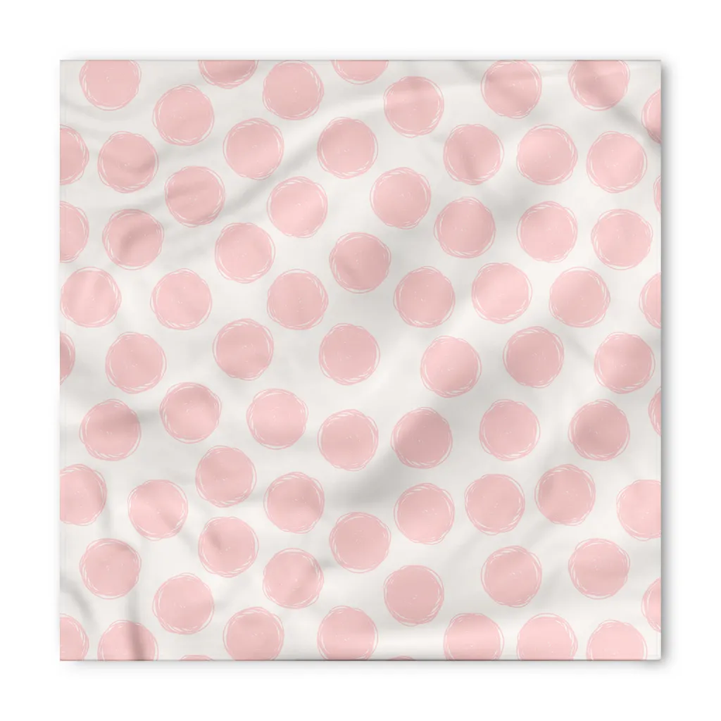 ABAKUHAUS Bandana Cane Pois Rosa 40x40 - Accessori Animali Retrò - 3