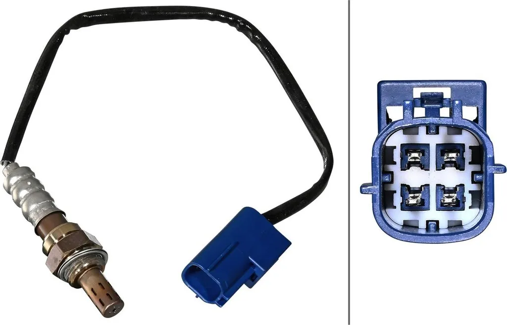 Sonde lambda chauffée 275 mm HELLA 4 pôles haute performance INFINITI FX
