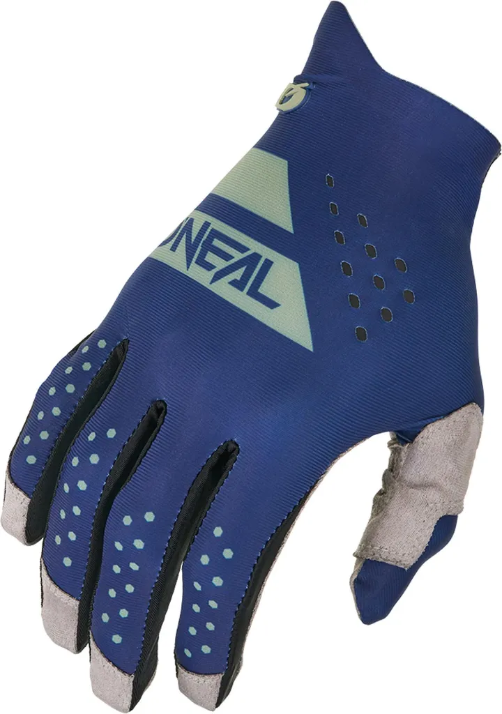 Gants VTT et Motocross O'Neal sans fermeture Bleu Turquoise Taille M
