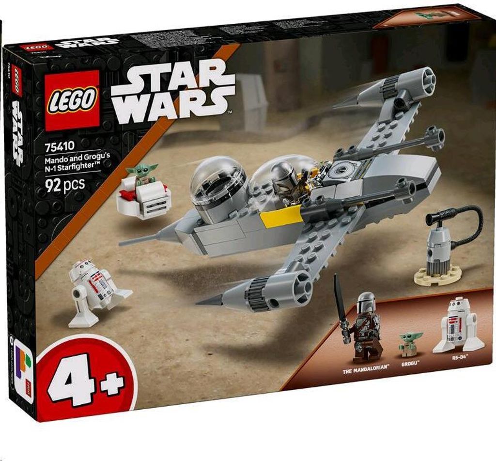 LEGO® Star Wars™ 75410 Mandos und Grogus N-1 Starfighter™ Produktbild 