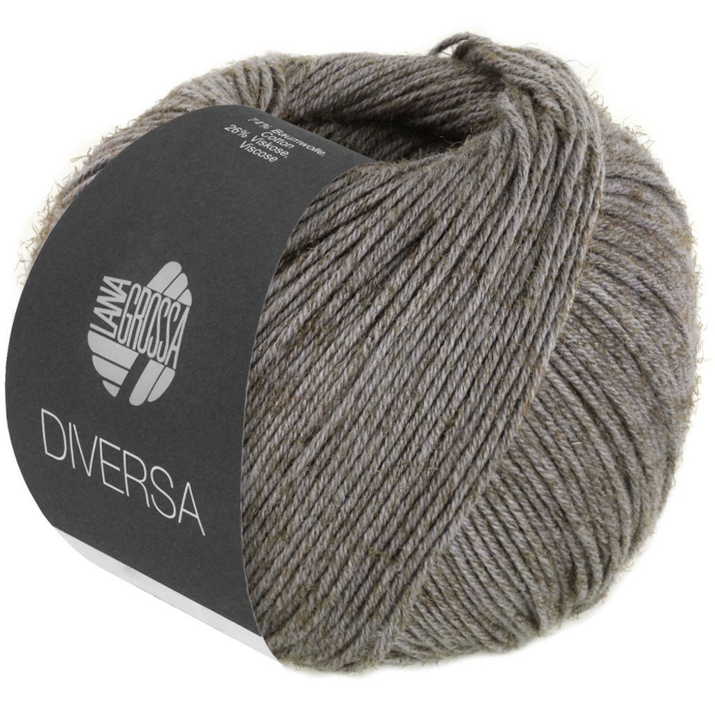 Lana Grossa - Diversa 0015 dunkelgrau Produktbild 