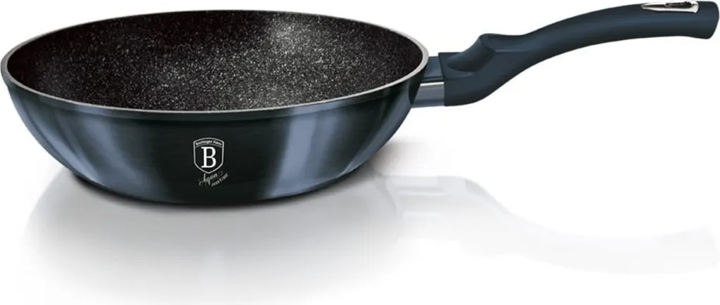 Wok de cuisine 30cm pour saisir et mijoter - Berlinger Haus Metallic