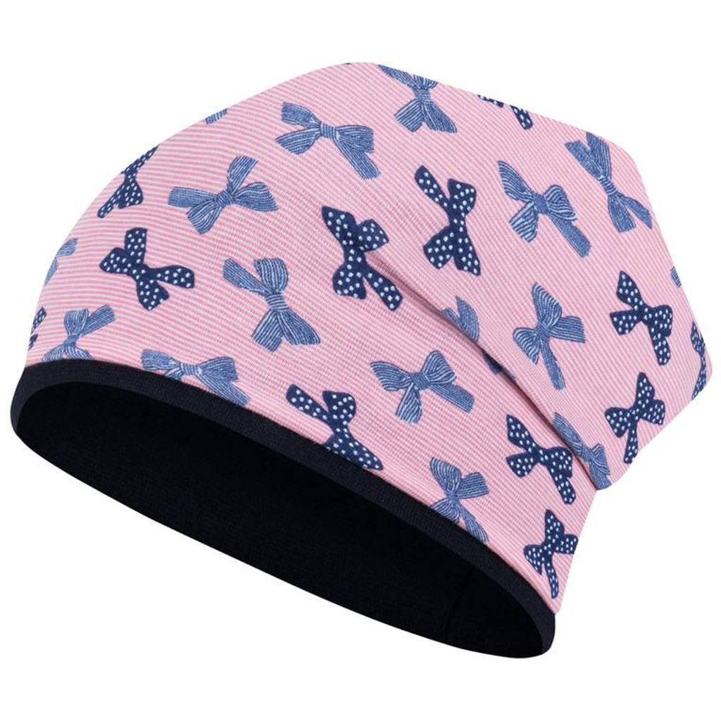 Mädchen Herbstmütze Beanie Übergangsmütze Baumwolle Produktbild 