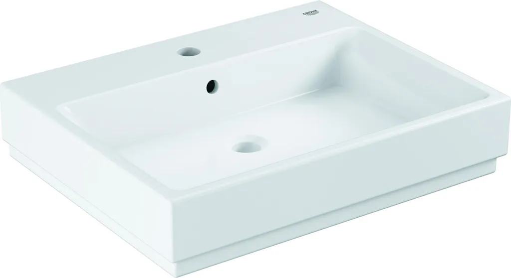 Vasque de salle de bain Grohe Cube Ceramic 60cm PureGuard Blanc