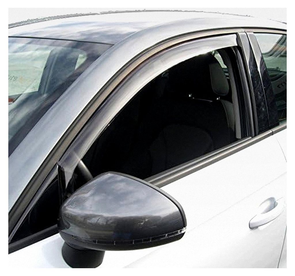 1 Paar Windabweiser für Toyota Corolla E-120 (3 Türer) Baujahr 2002 bis 2007