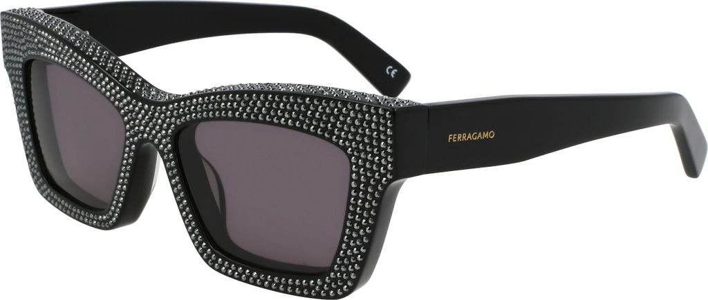 FERRAGAMO SF2045SR 001 BLACK 52/17/140 DÁMSKE slnečné Obrázok produktu 