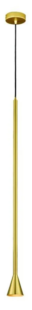 Suspension ACA CLOUZOT dorée en métal 1XGU10 L7,5cm YL22801PGD