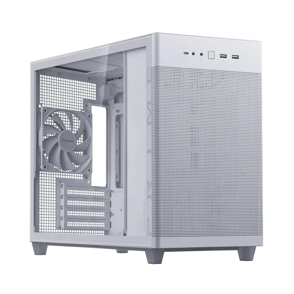 Design e Luce: Asus AP201 Prime Case TG White per Build Iconiche - 13
