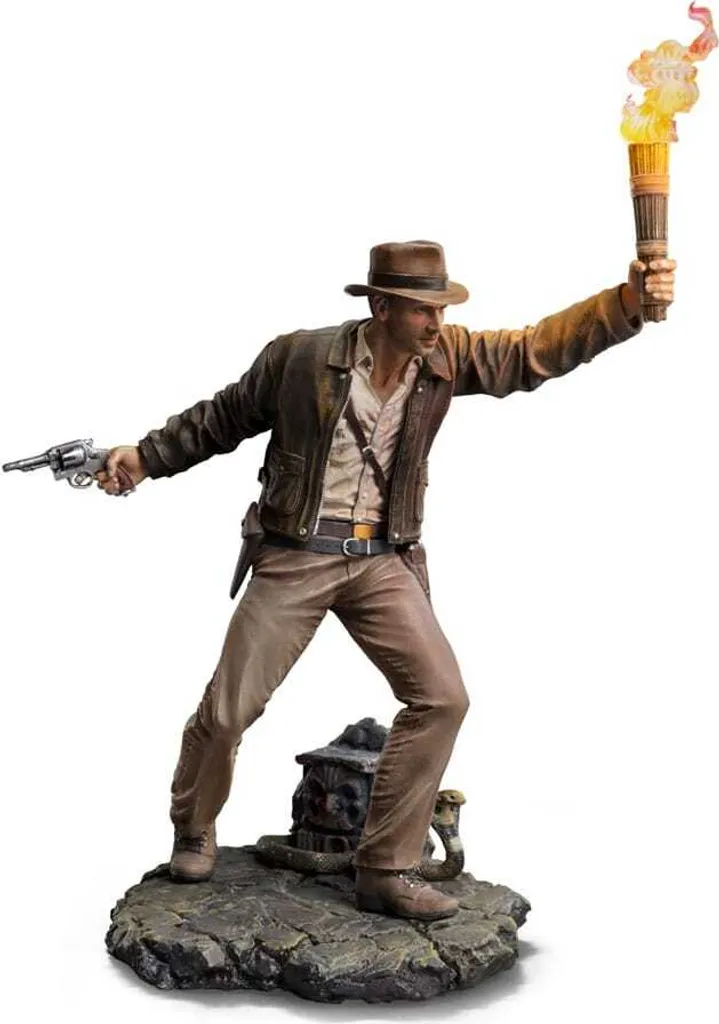 Figurine Indiana Jones 1/10 - Finition Premium sans Imperfection