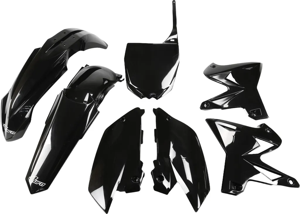 Rénovation moto cross : kit carénage noir UFO pour Yamaha YZ WR 125 250