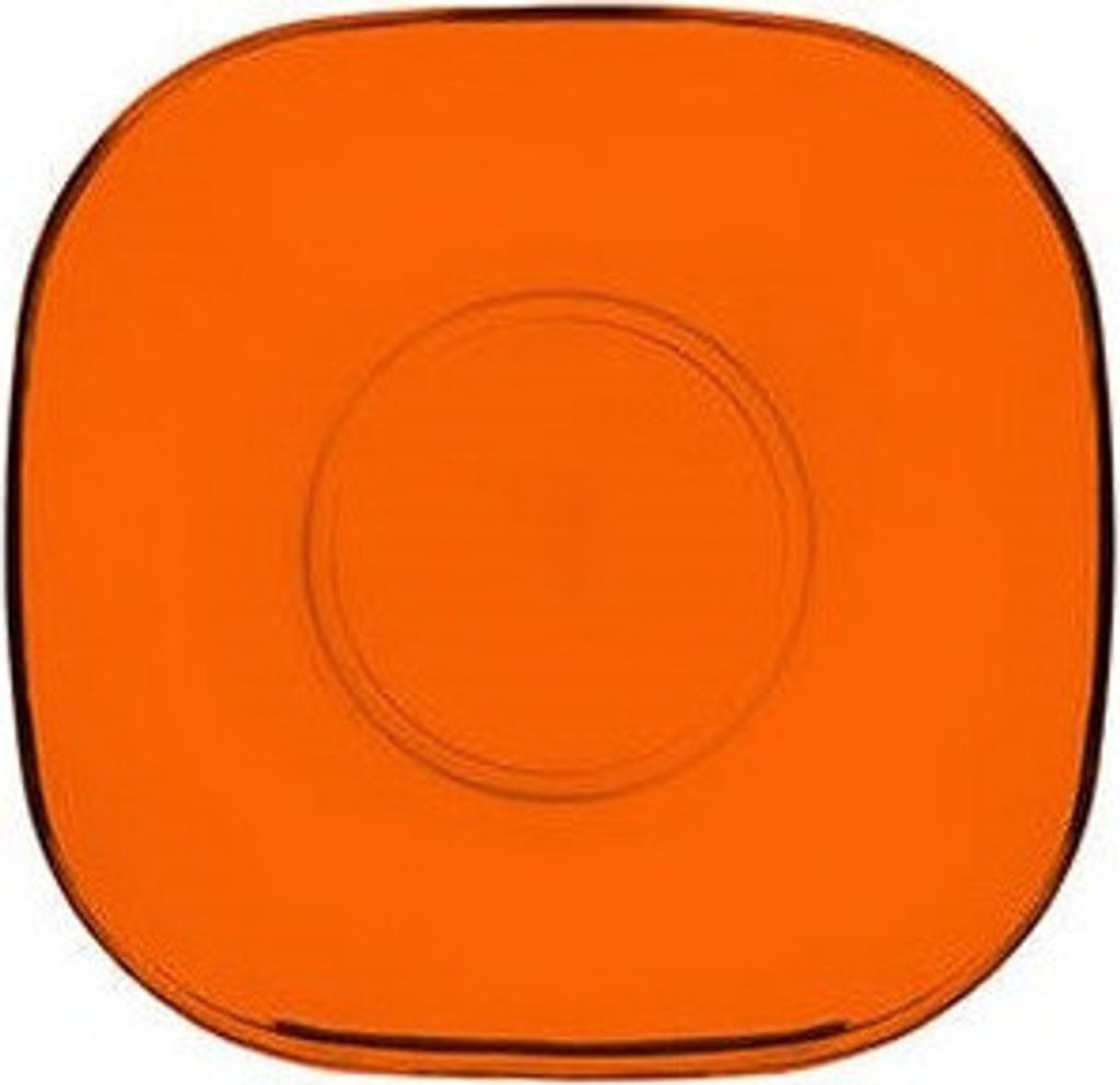 Glasteller Spring Colour 12,4 cm orange Produktbild 