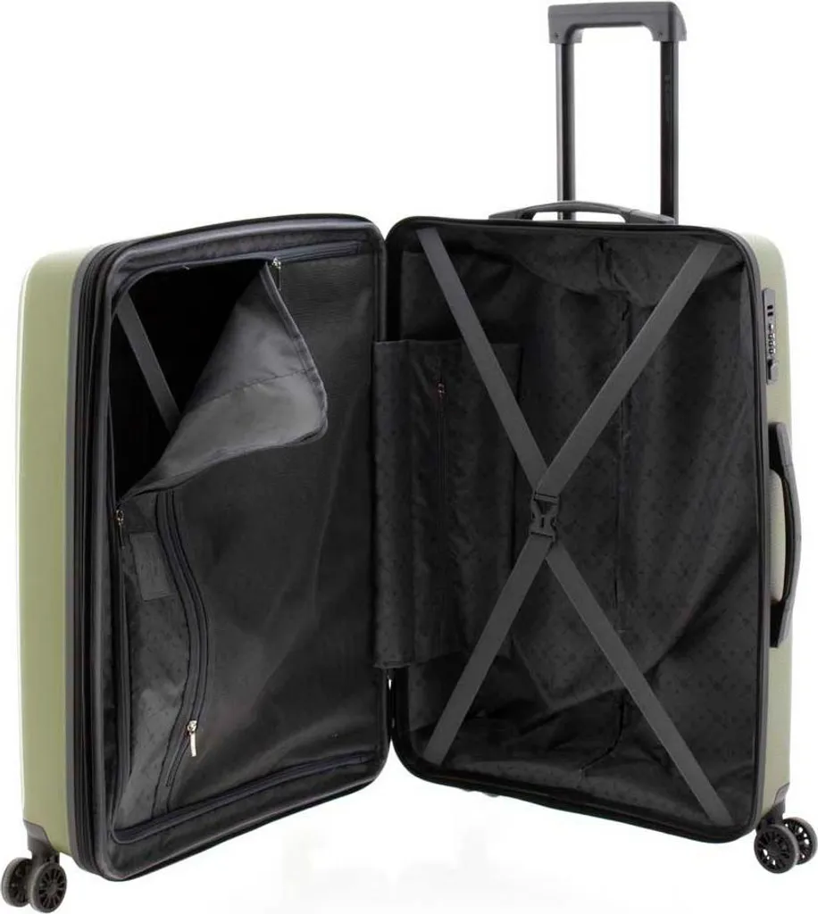 Valise à roulettes Gladiator Flow verte : finis les bagages lourds ! - 5