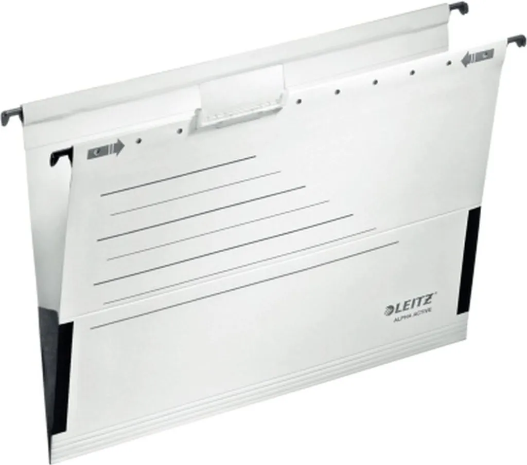 Pochette A4 Leitz Alpha Active Blanche : Fini les Dossiers Mélangés