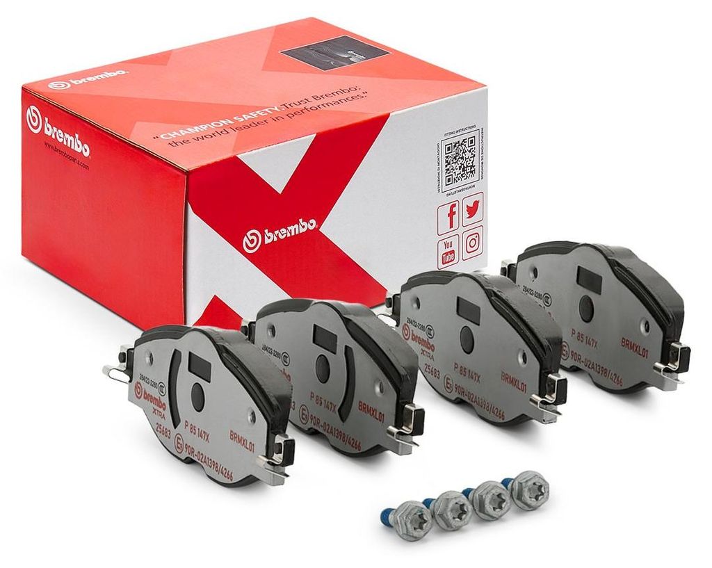 BREMBO P 85 147X Bremsbeläge Satz Vorne für VW Golf VII Produktbild 